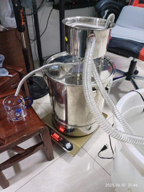 烤酒进行中