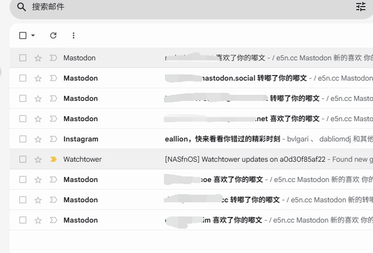 Mastodon 的 SMTP 邮件通知，突然就好了